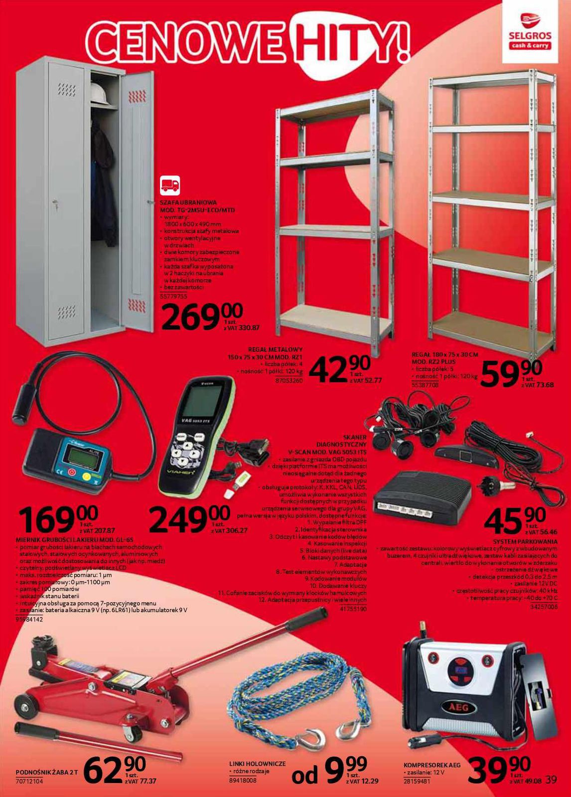 Gazetka promocyjna Selgros str. 39