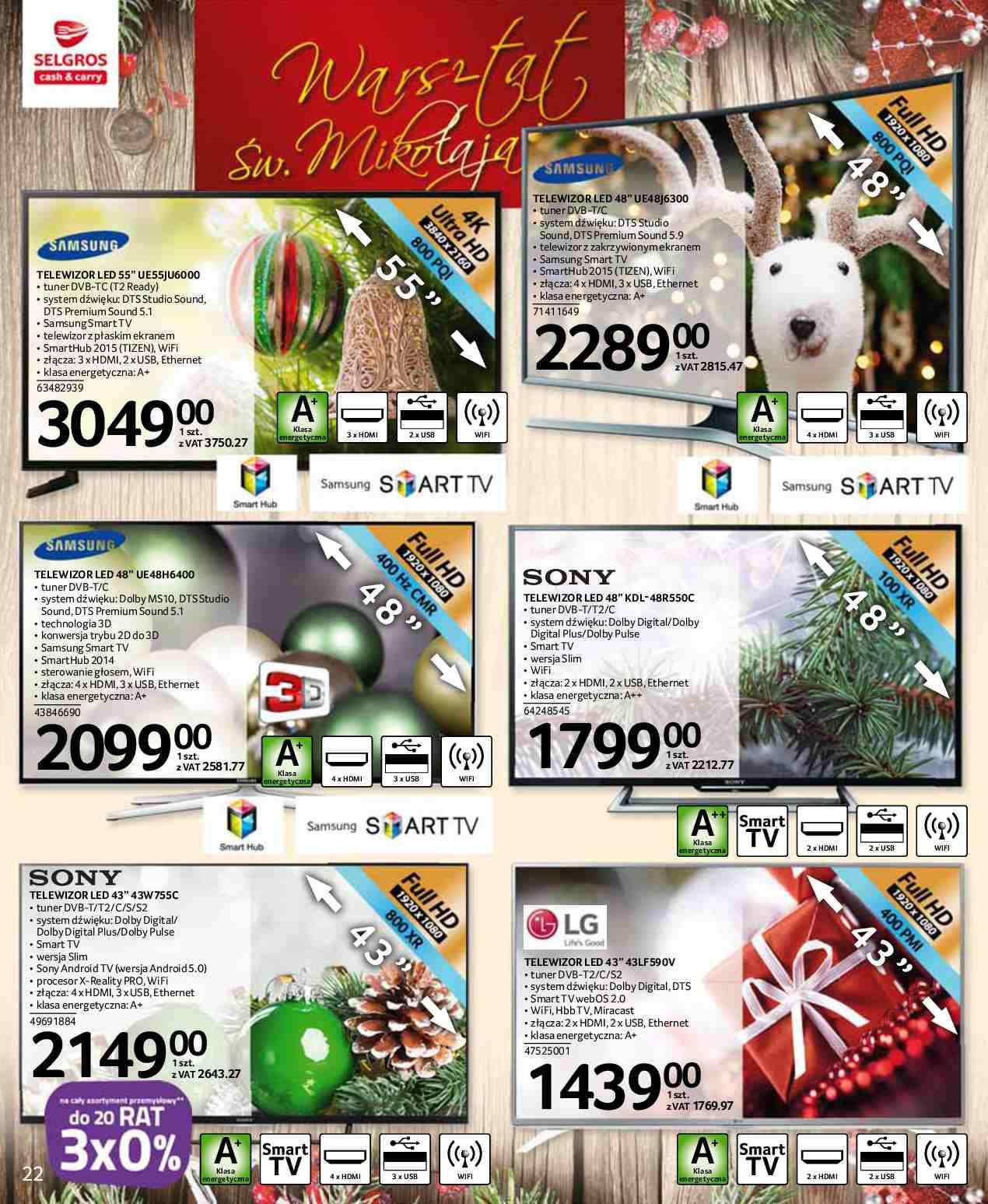 Gazetka promocyjna Selgros str. 22