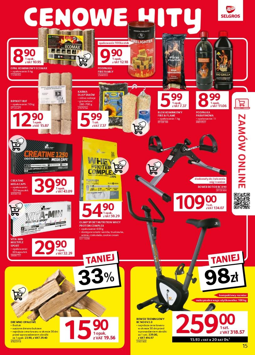 Gazetka promocyjna Selgros str. 15