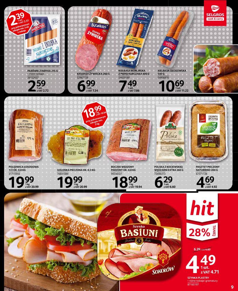 Gazetka promocyjna Selgros str. 9