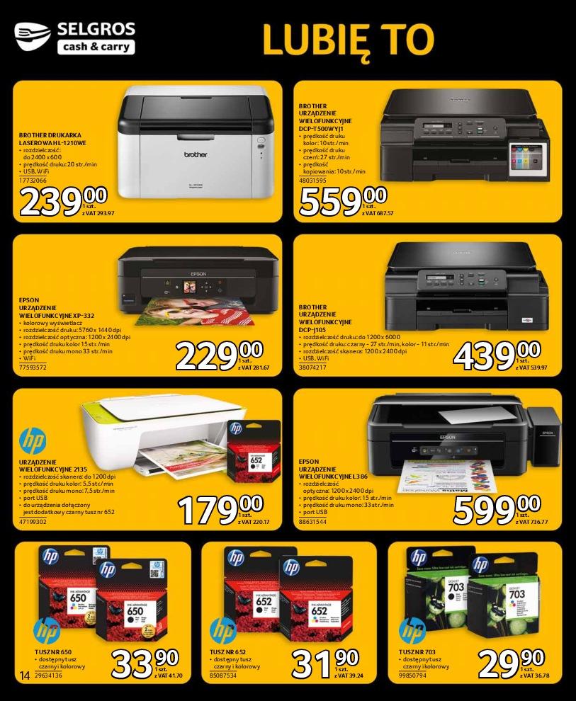 Gazetka promocyjna Selgros str. 14