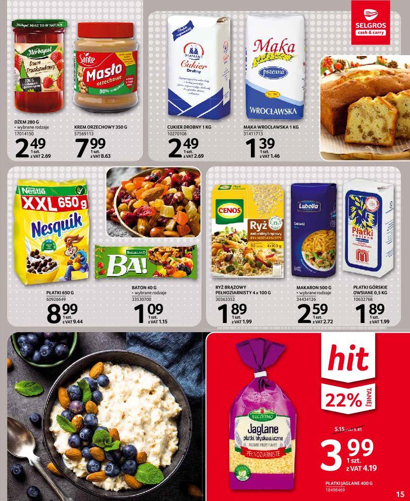 Gazetka promocyjna Selgros str. 15
