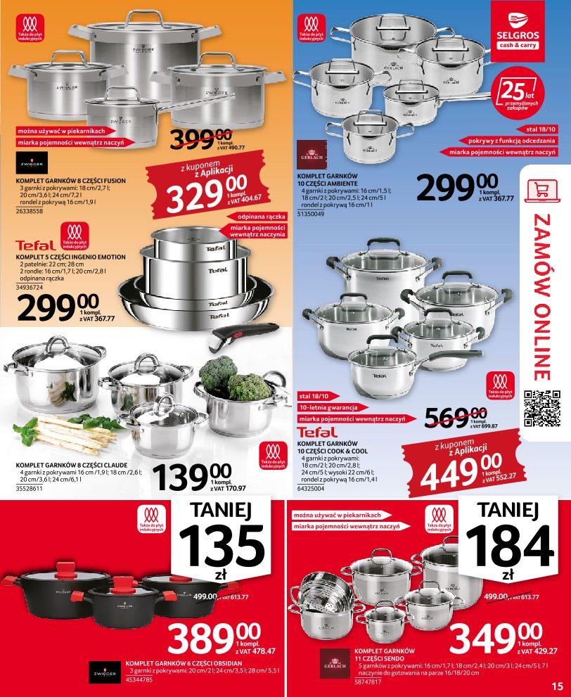 Gazetka promocyjna Selgros str. 15