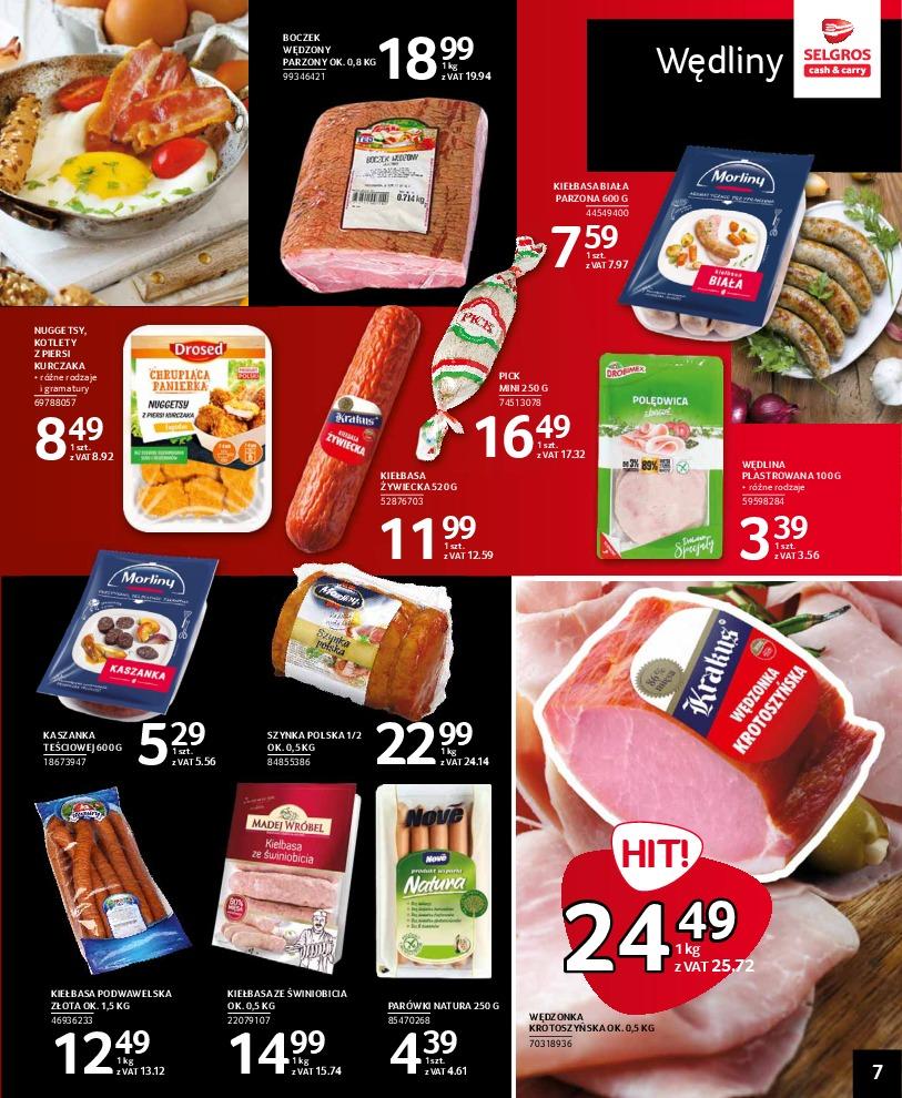 Gazetka promocyjna Selgros str. 7
