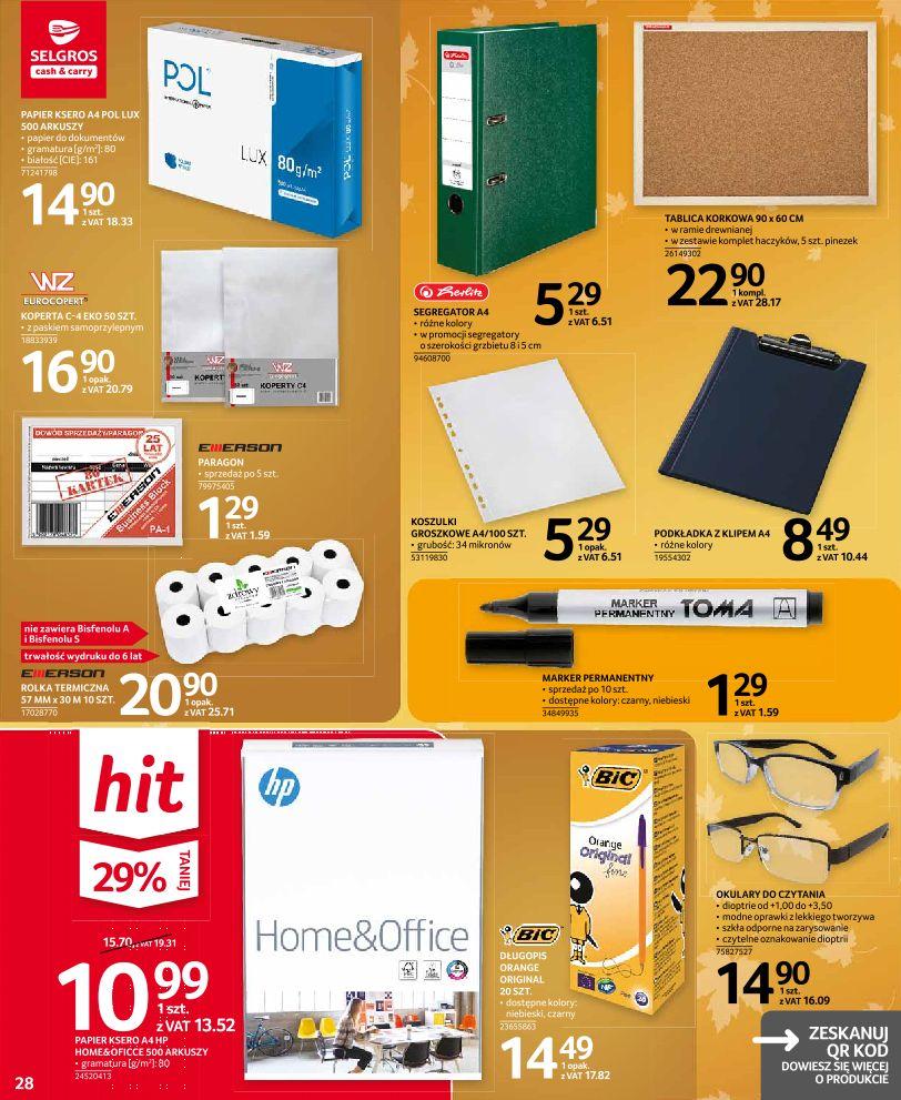 Gazetka promocyjna Selgros str. 28