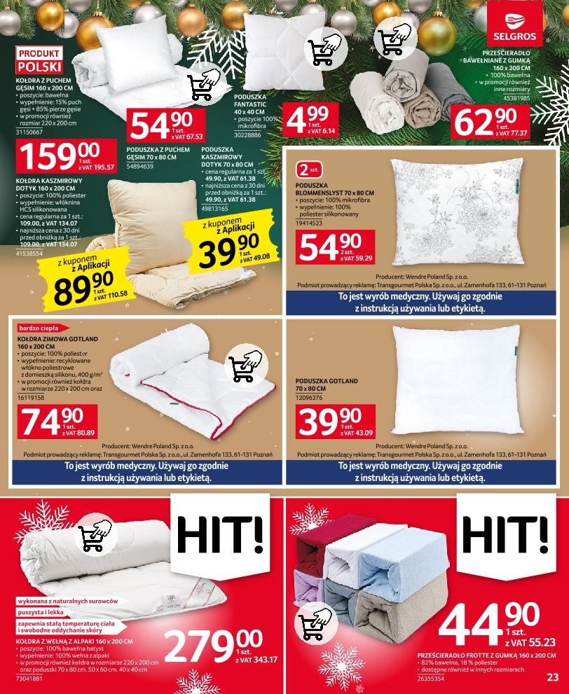 Gazetka promocyjna Selgros str. 23