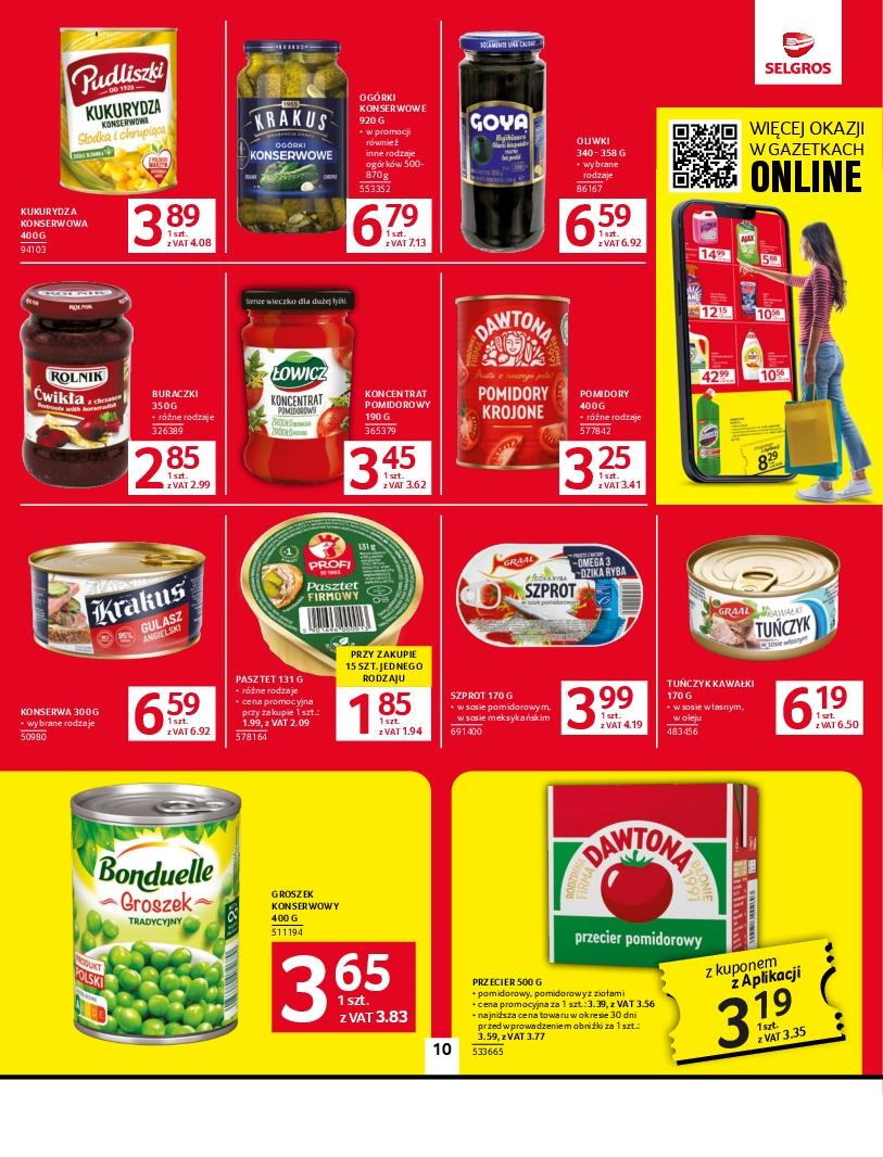 Gazetka promocyjna Selgros str. 10