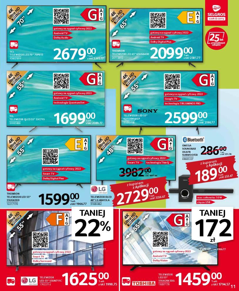 Gazetka promocyjna Selgros str. 11