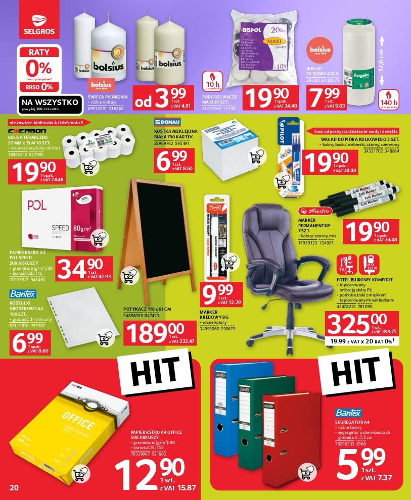 Gazetka promocyjna Selgros str. 20