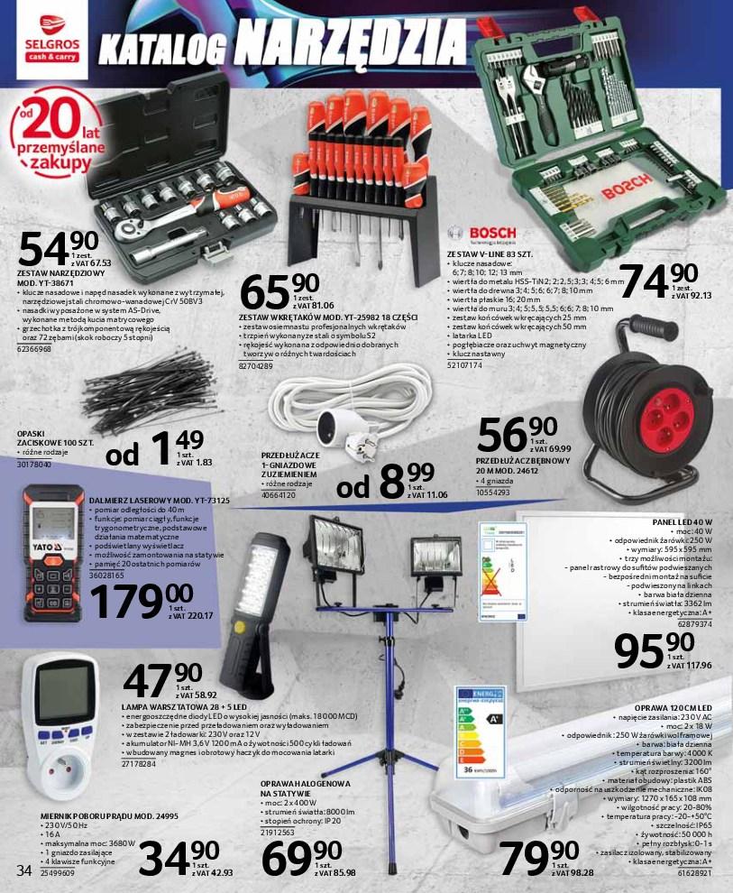 Gazetka promocyjna Selgros str. 34
