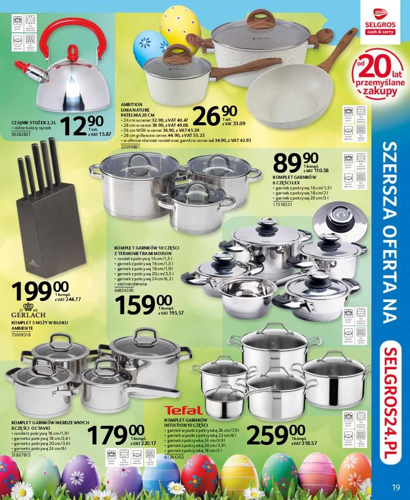 Gazetka promocyjna Selgros str. 19