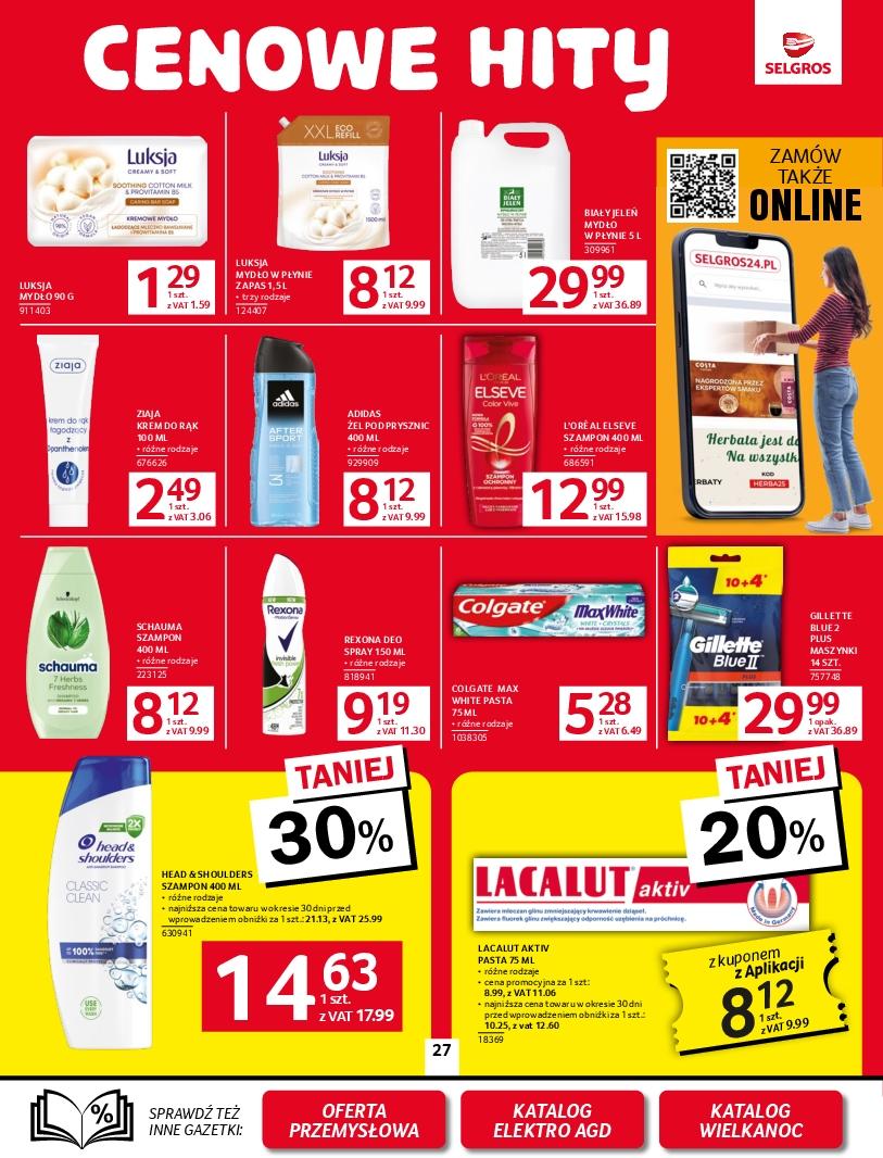 Gazetka promocyjna Selgros str. 21