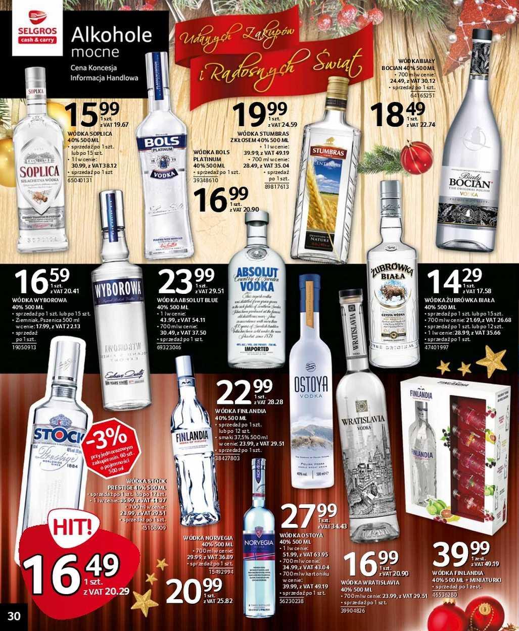 Gazetka promocyjna Selgros str. 30