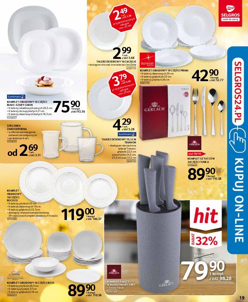 Gazetka promocyjna Selgros str. 19