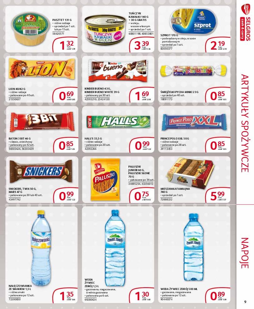 Gazetka promocyjna Selgros str. 9