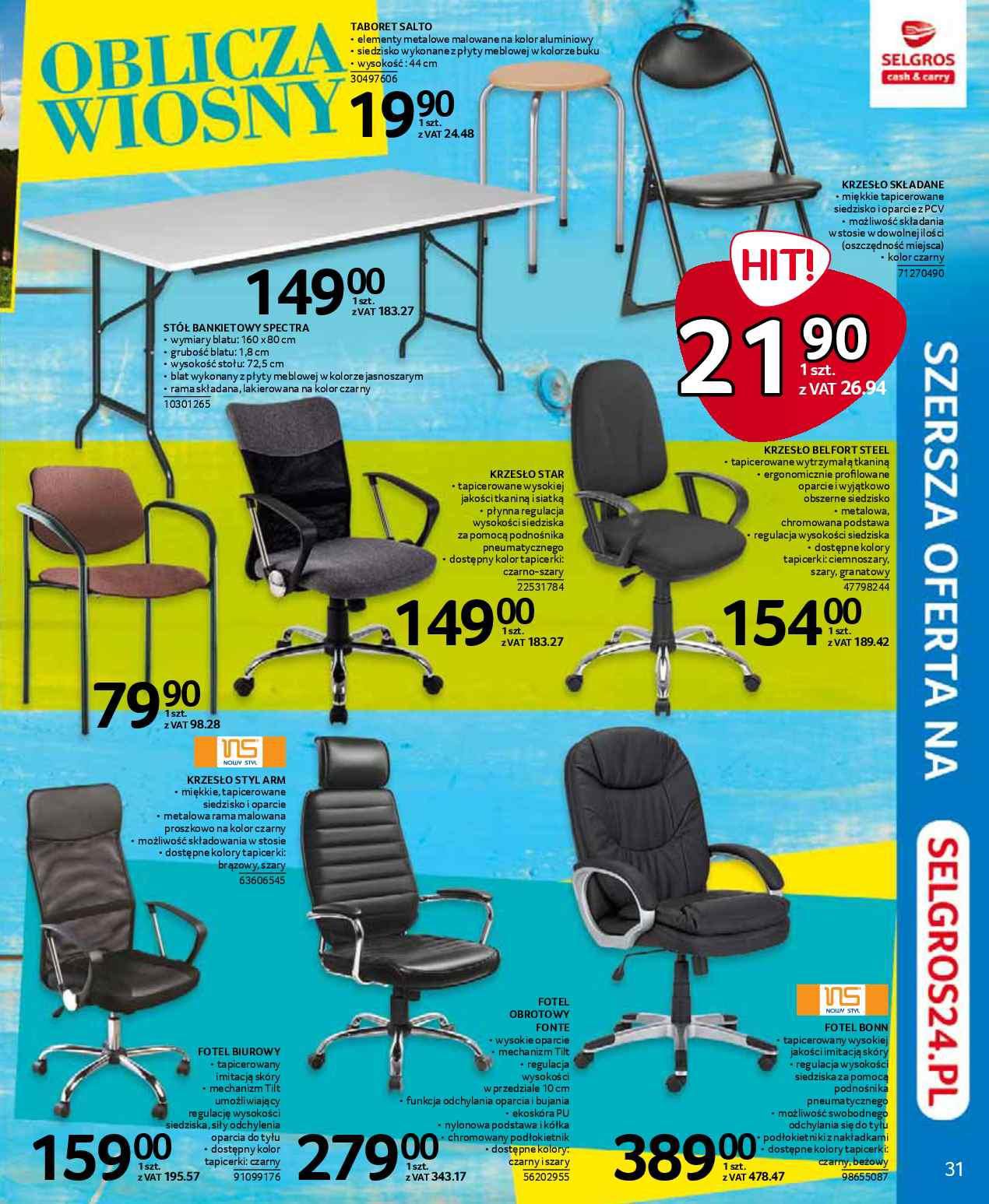 Gazetka promocyjna Selgros str. 31