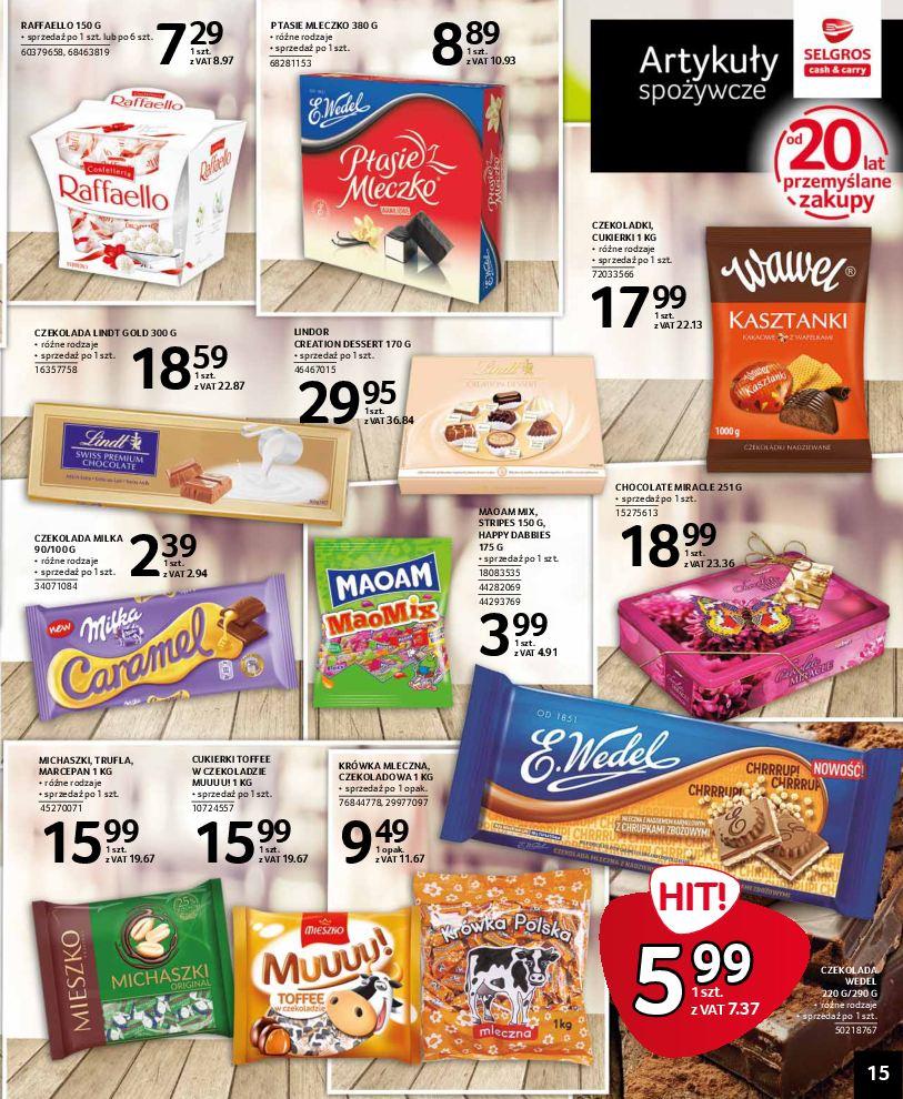 Gazetka promocyjna Selgros str. 15