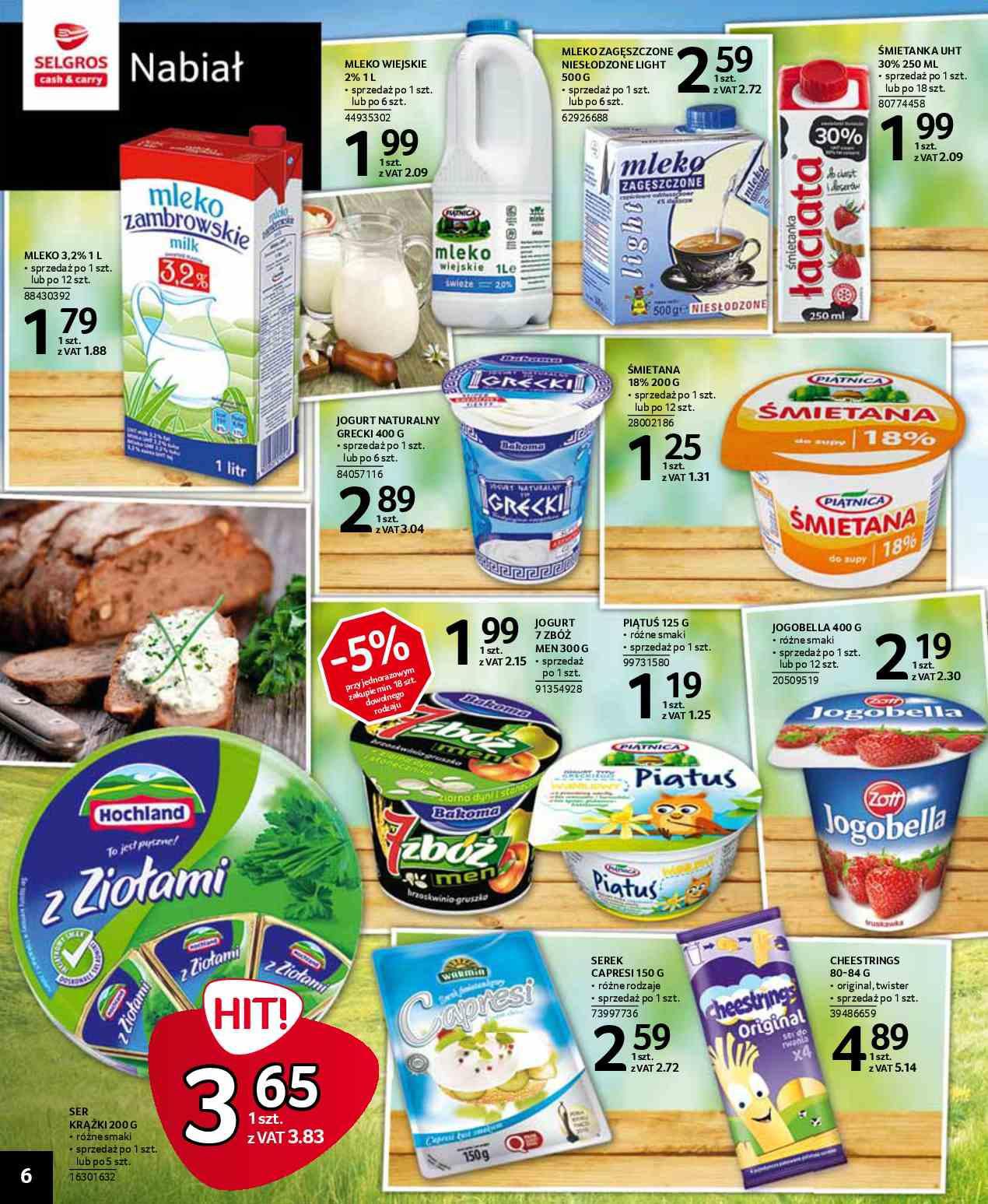 Gazetka promocyjna Selgros str. 6
