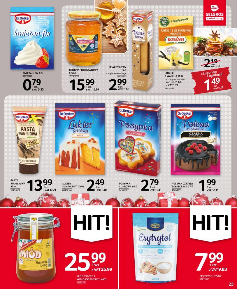 Gazetka promocyjna Selgros str. 23