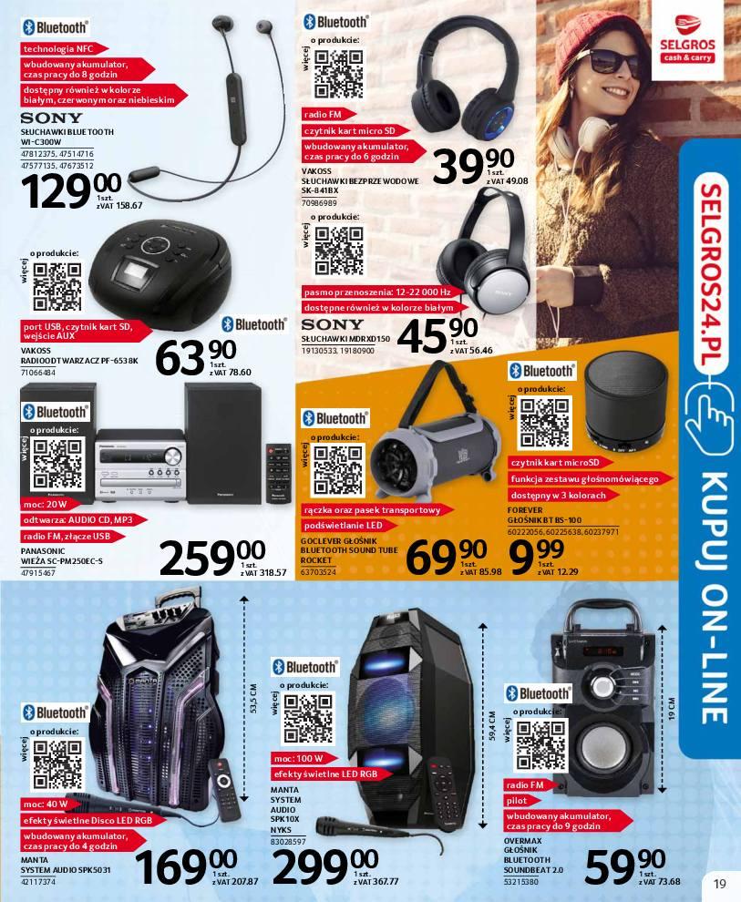 Gazetka promocyjna Selgros str. 19