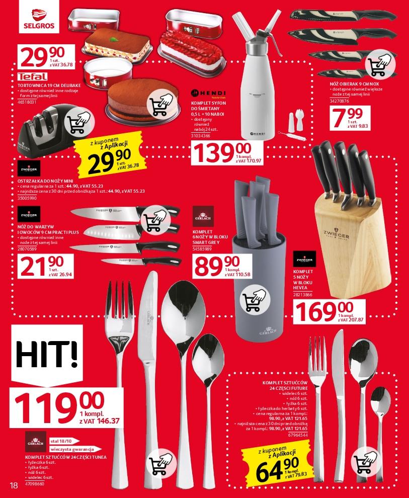 Gazetka promocyjna Selgros str. 18