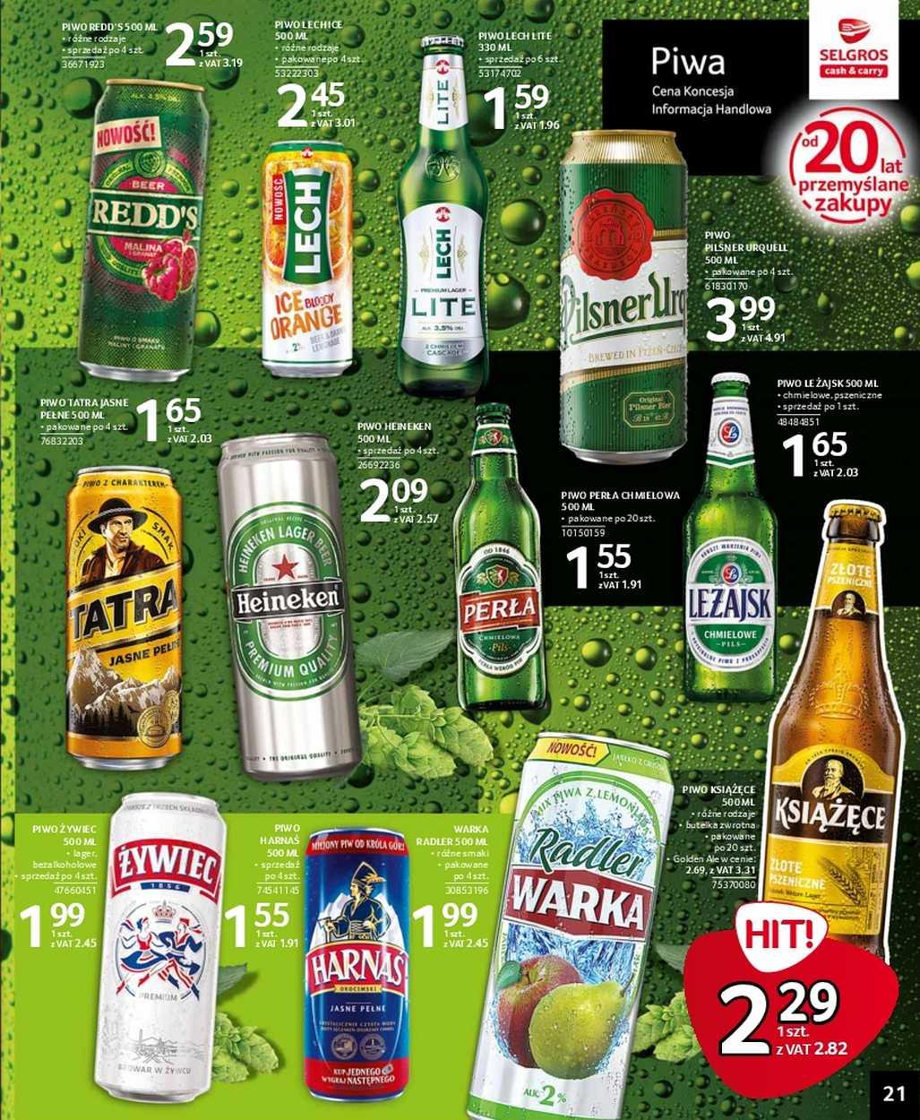 Gazetka promocyjna Selgros str. 21