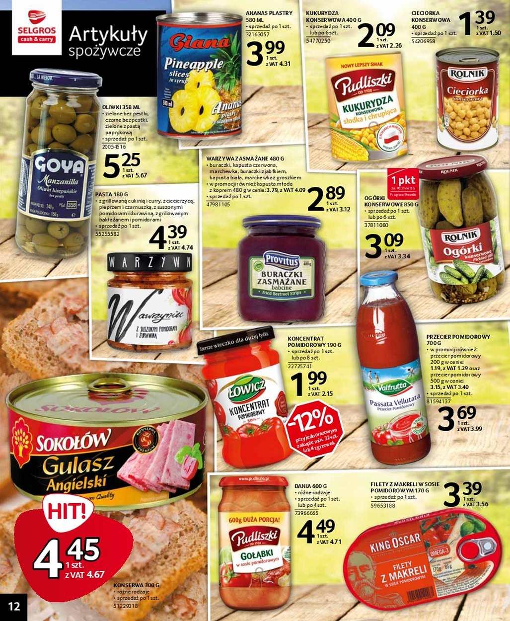 Gazetka promocyjna Selgros str. 12