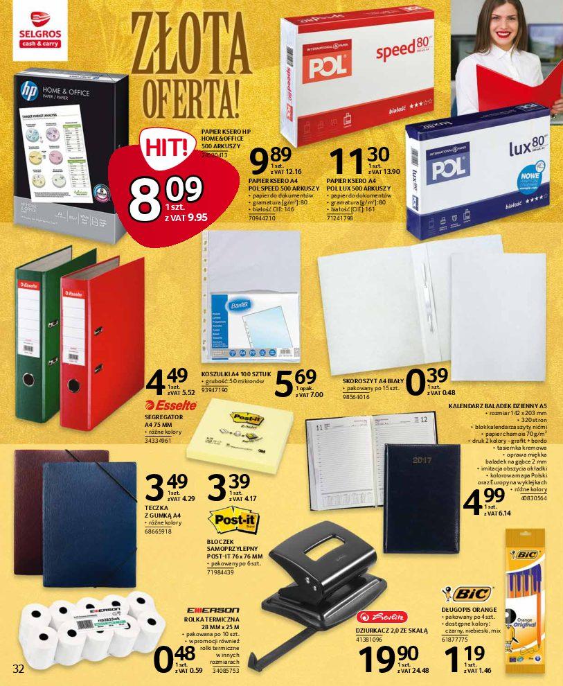 Gazetka promocyjna Selgros str. 32