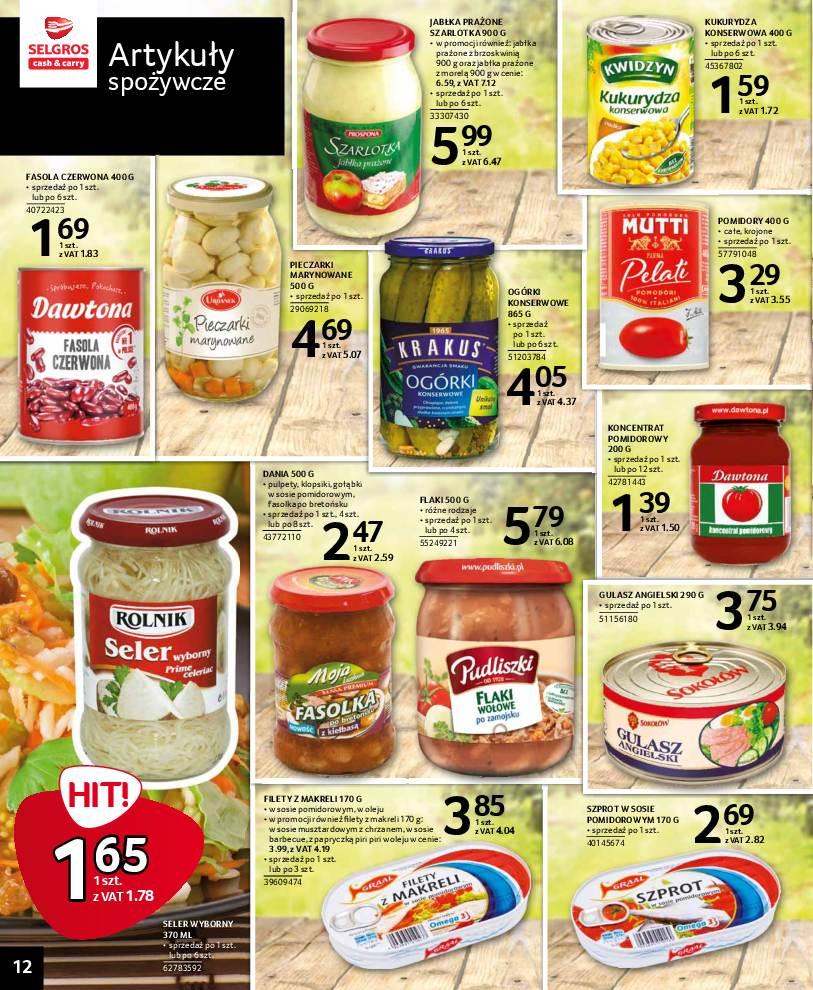 Gazetka promocyjna Selgros str. 12