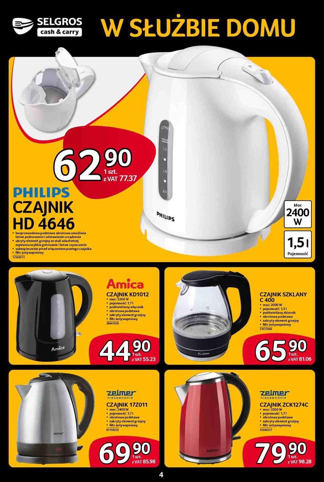 Gazetka promocyjna Selgros str. 4