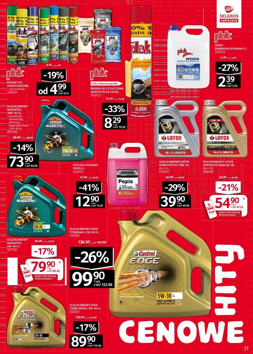 Gazetka promocyjna Selgros str. 31