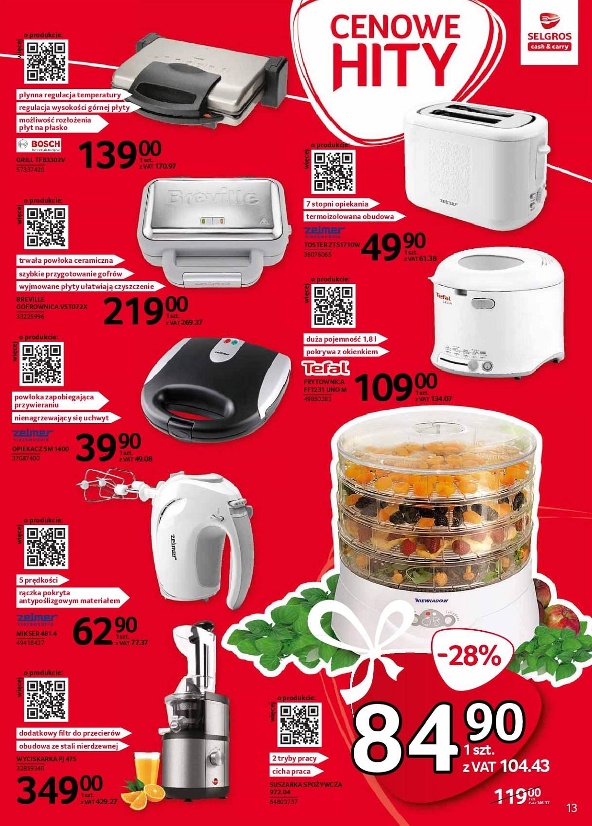 Gazetka promocyjna Selgros str. 13
