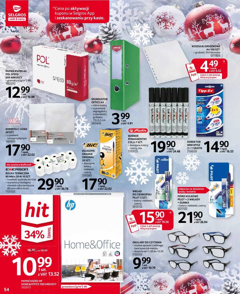 Gazetka promocyjna Selgros str. 54