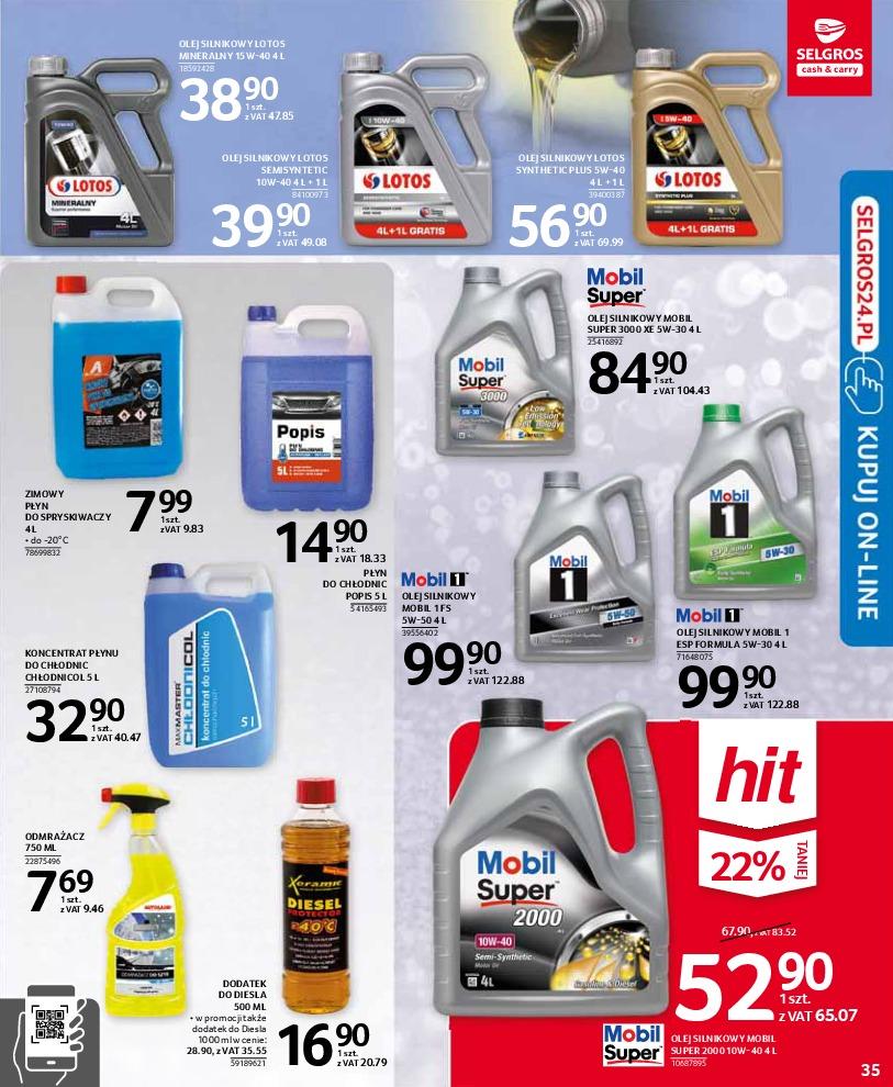 Gazetka promocyjna Selgros str. 35