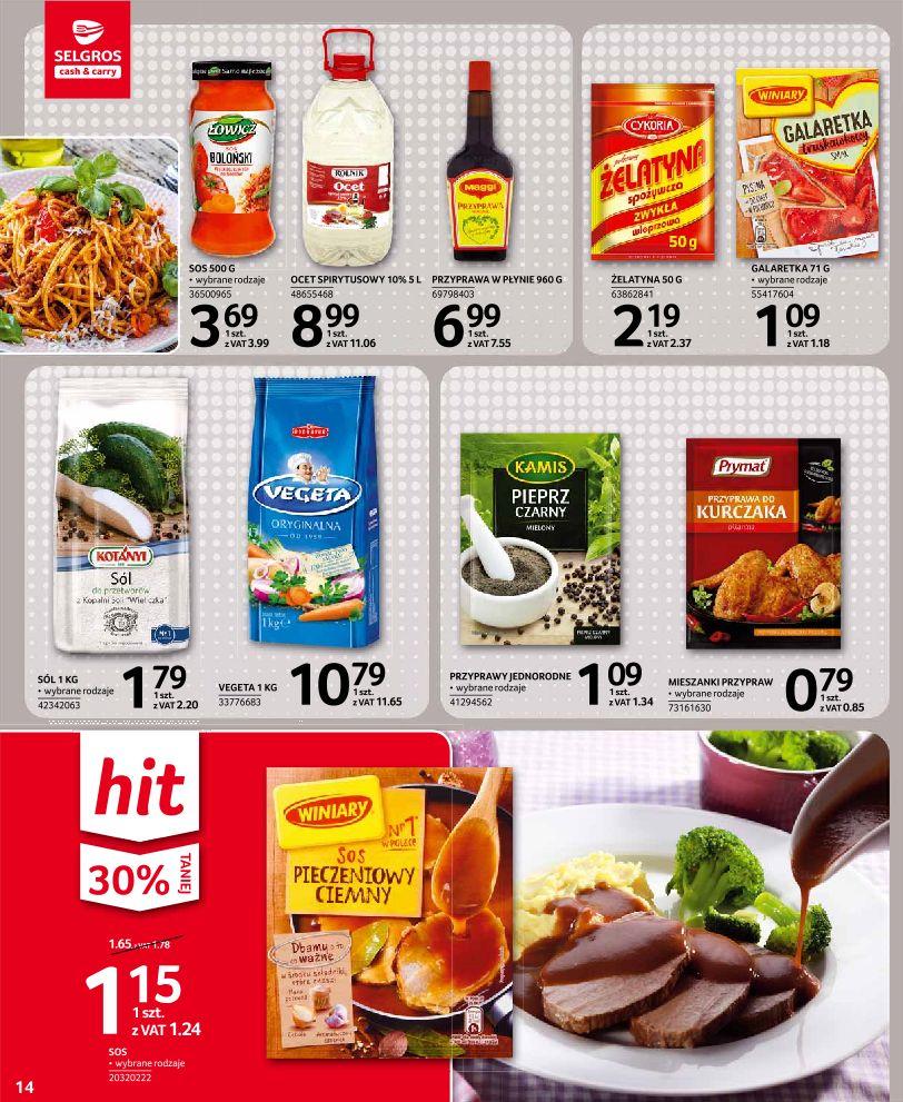 Gazetka promocyjna Selgros str. 14
