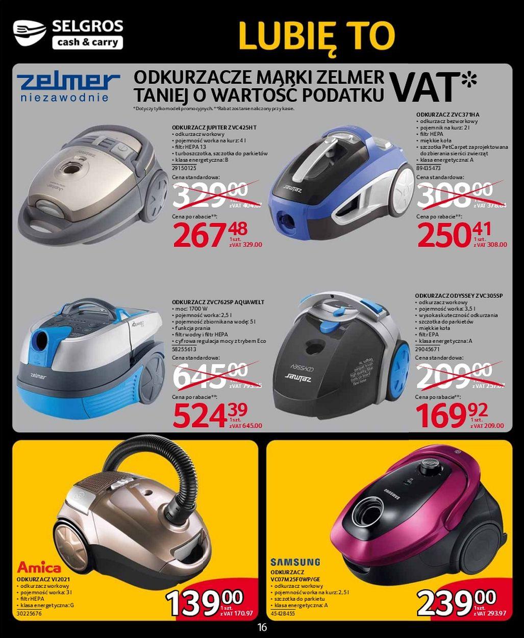 Gazetka promocyjna Selgros str. 16