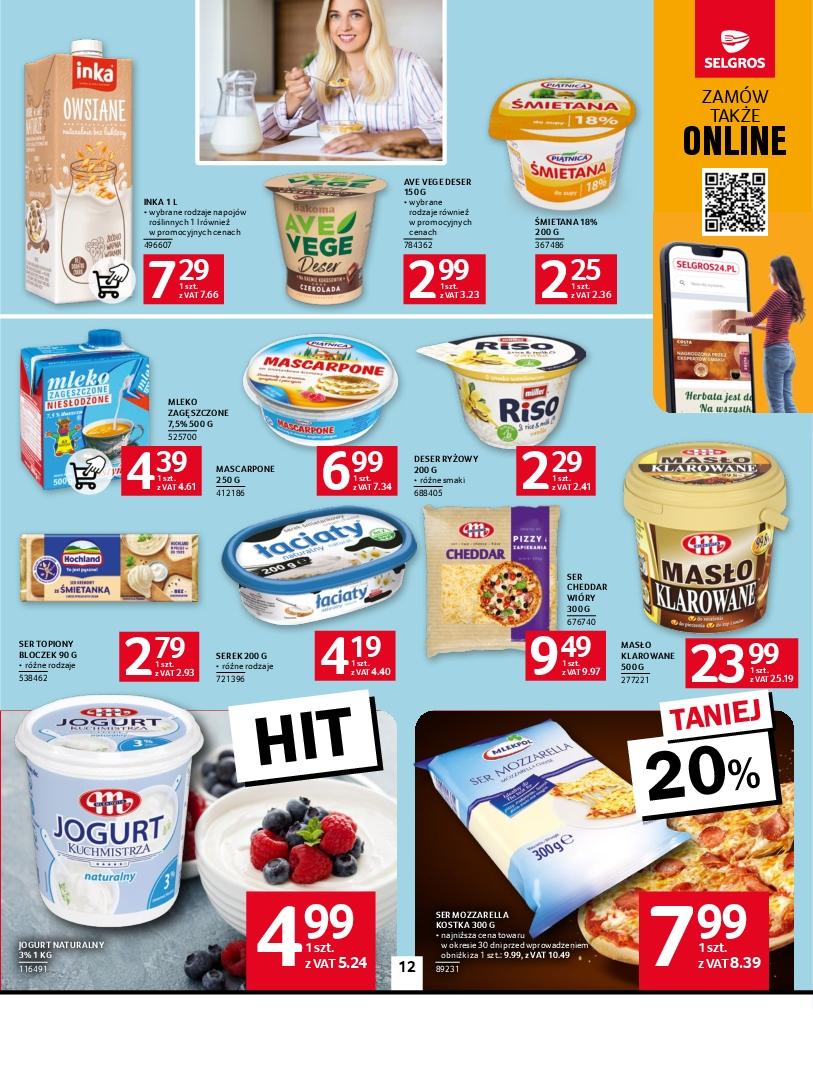 Gazetka promocyjna Selgros str. 12