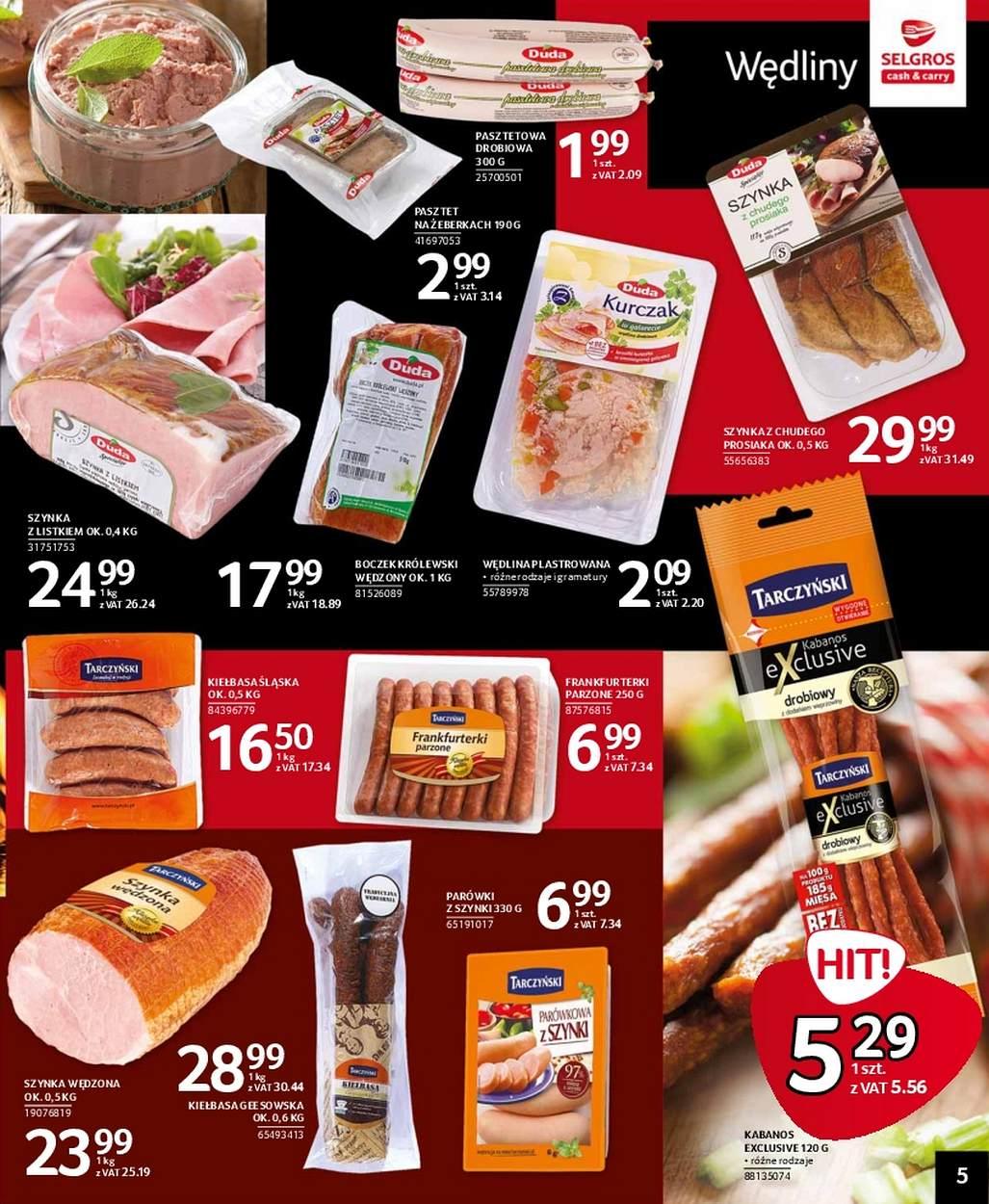 Gazetka promocyjna Selgros str. 5