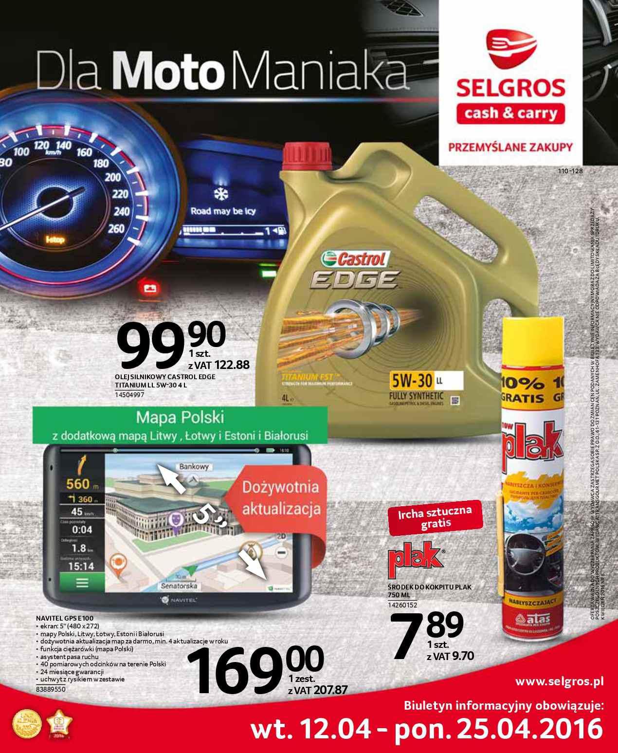 Gazetka promocyjna Selgros str. 1