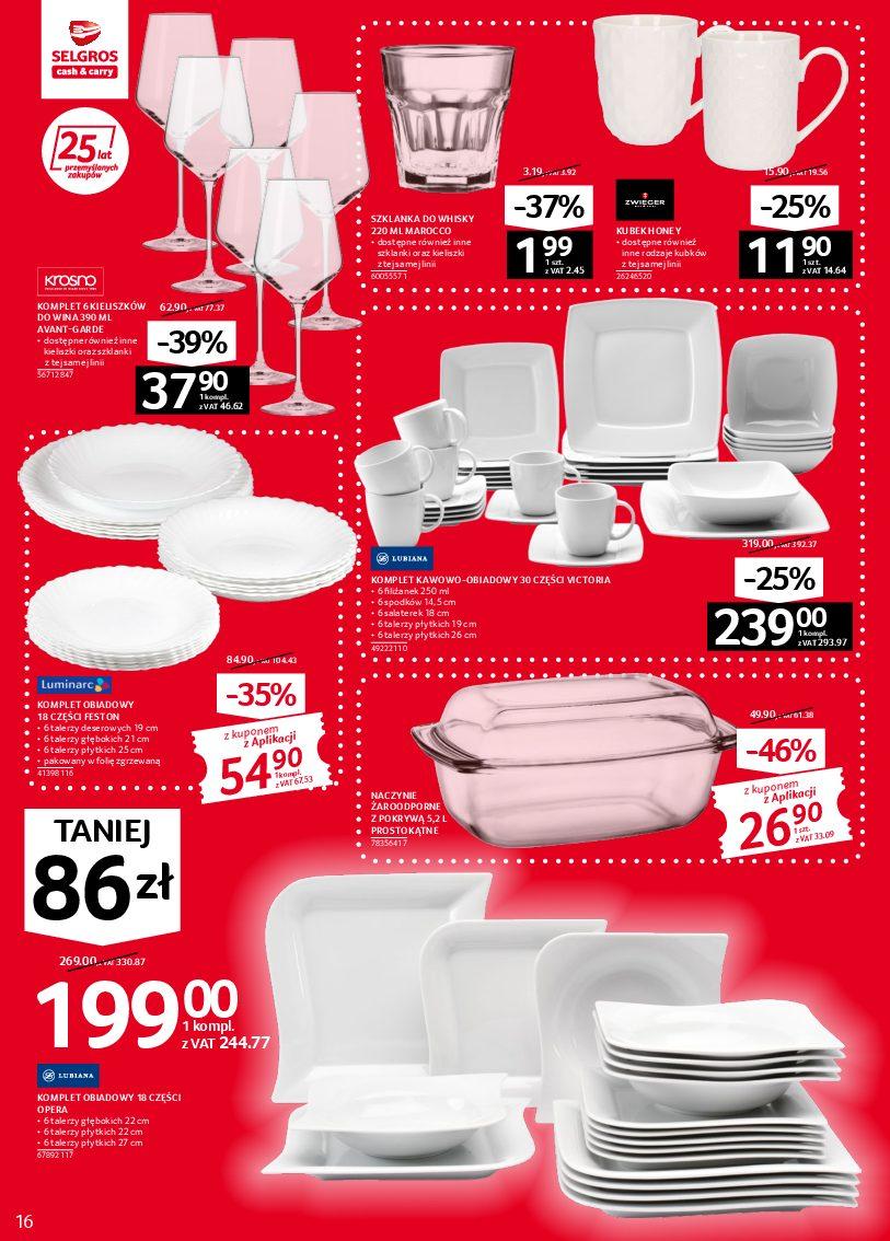 Gazetka promocyjna Selgros str. 16