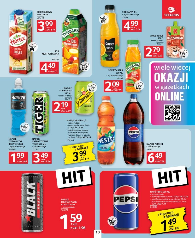 Gazetka promocyjna Selgros str. 18
