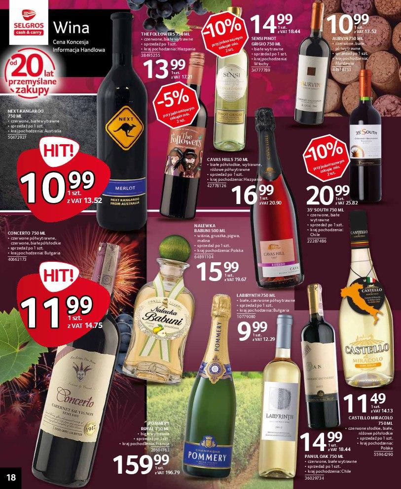 Gazetka promocyjna Selgros str. 18