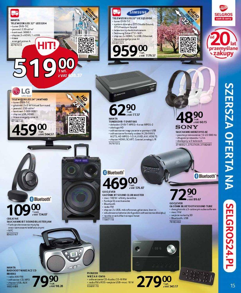 Gazetka promocyjna Selgros str. 15