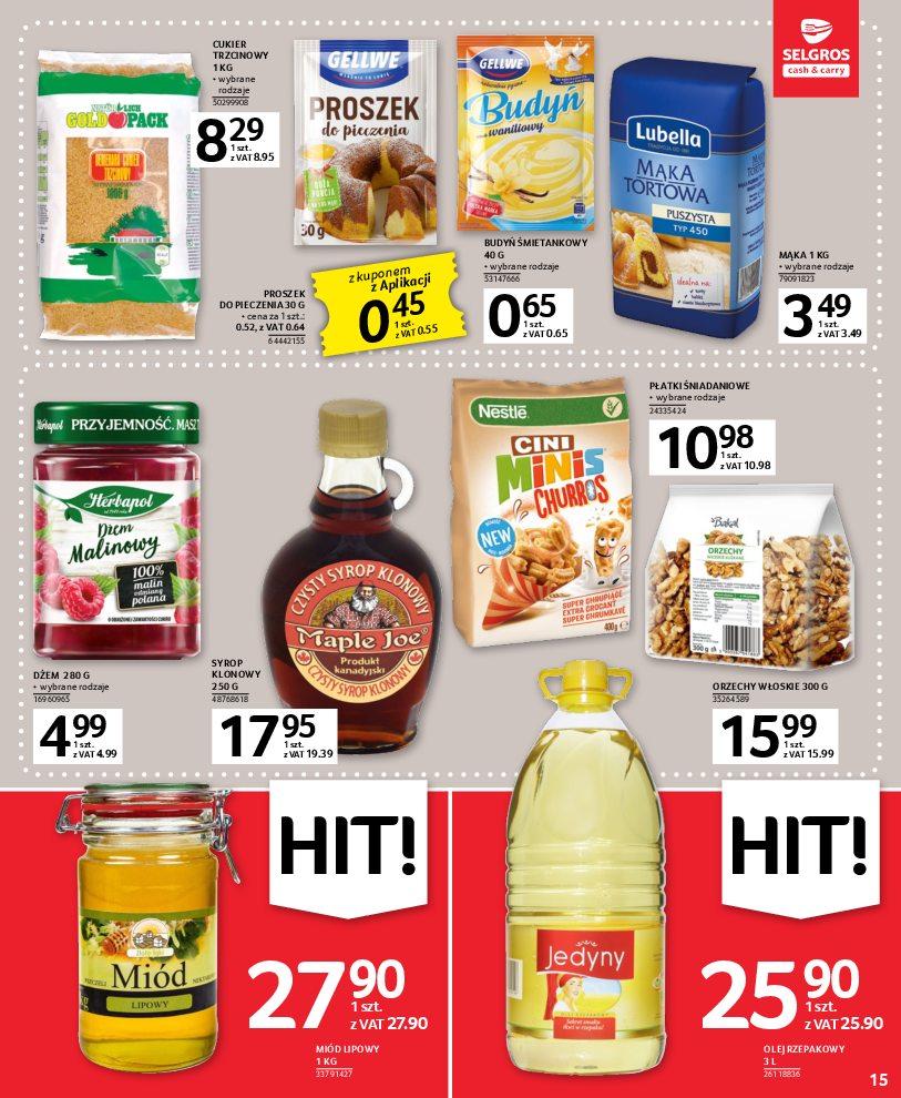 Gazetka promocyjna Selgros str. 15