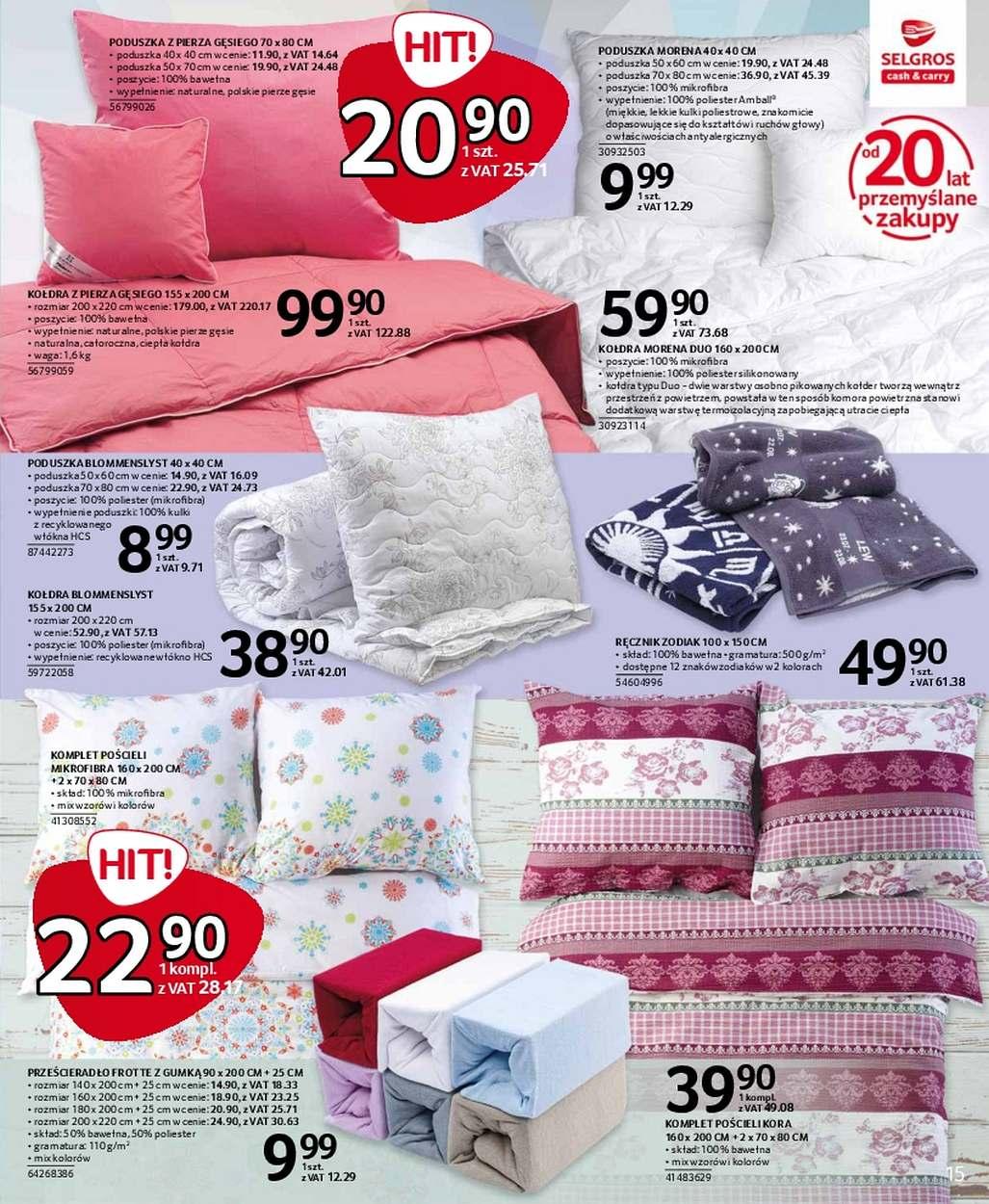 Gazetka promocyjna Selgros str. 15