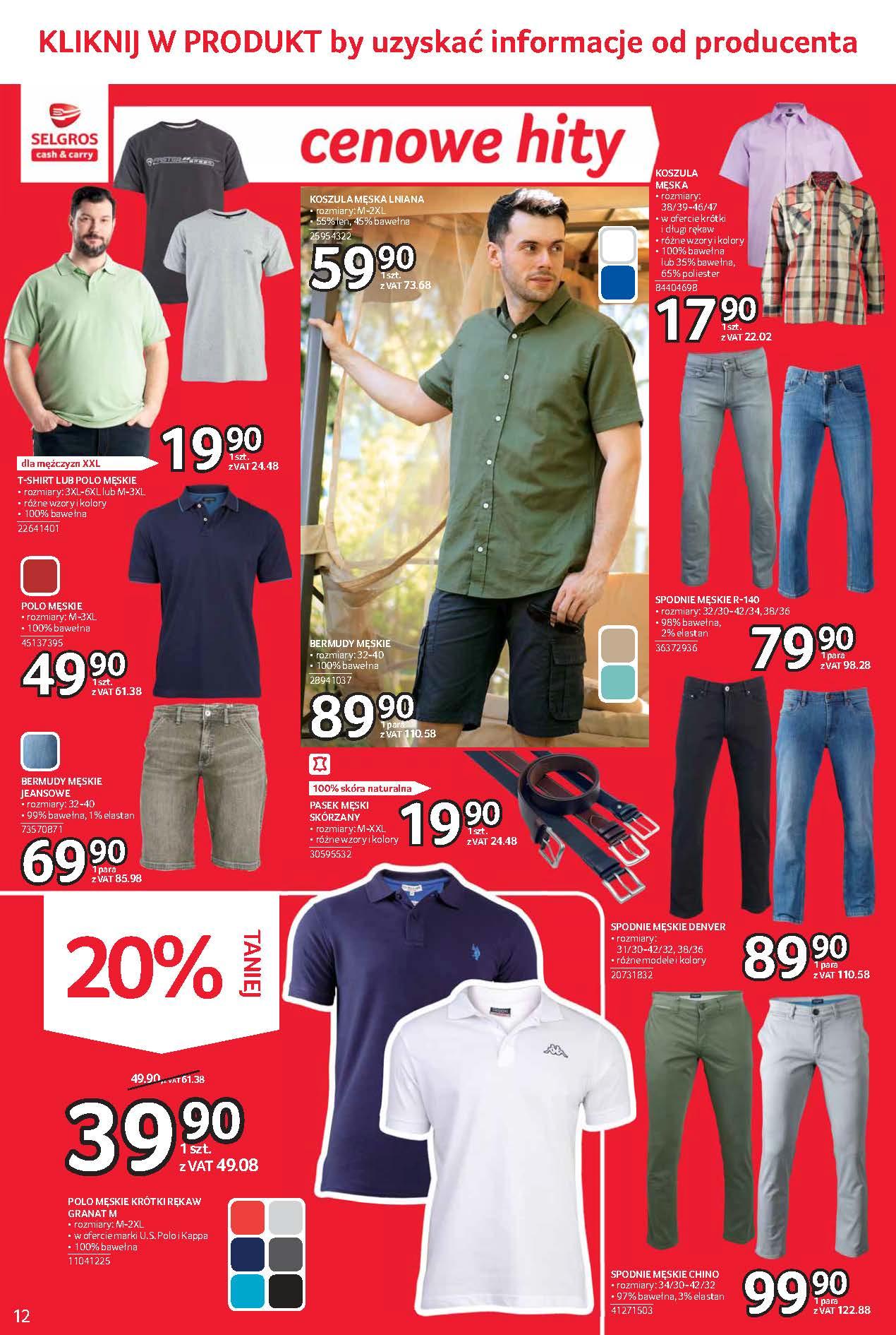 Gazetka promocyjna Selgros str. 12