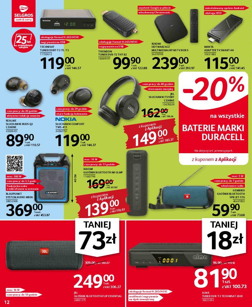 Gazetka promocyjna Selgros str. 12