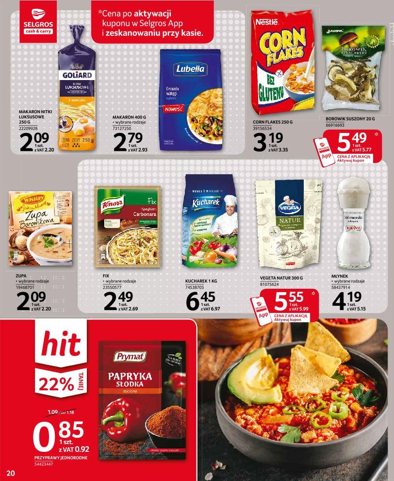 Gazetka promocyjna Selgros str. 20