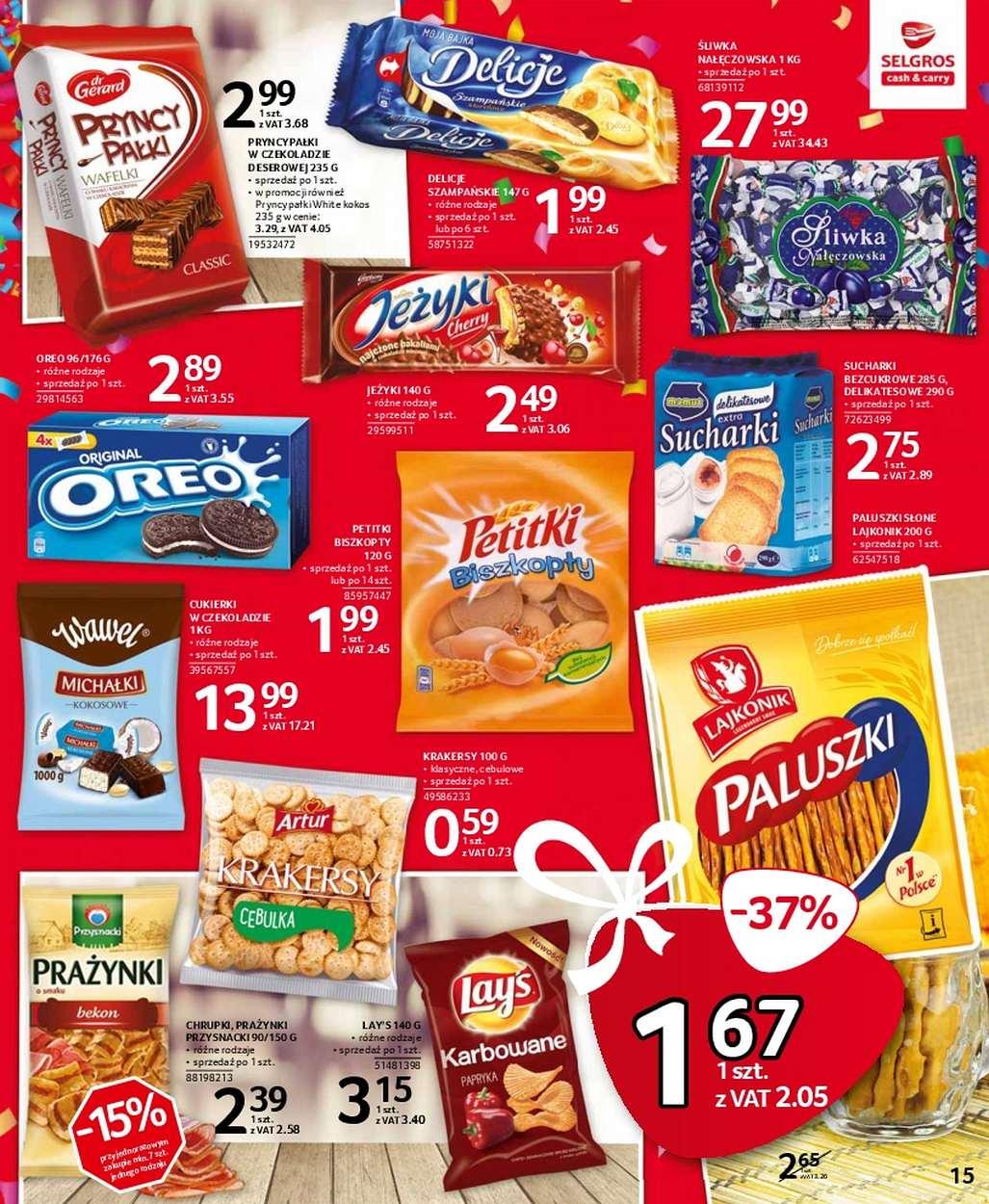Gazetka promocyjna Selgros str. 15