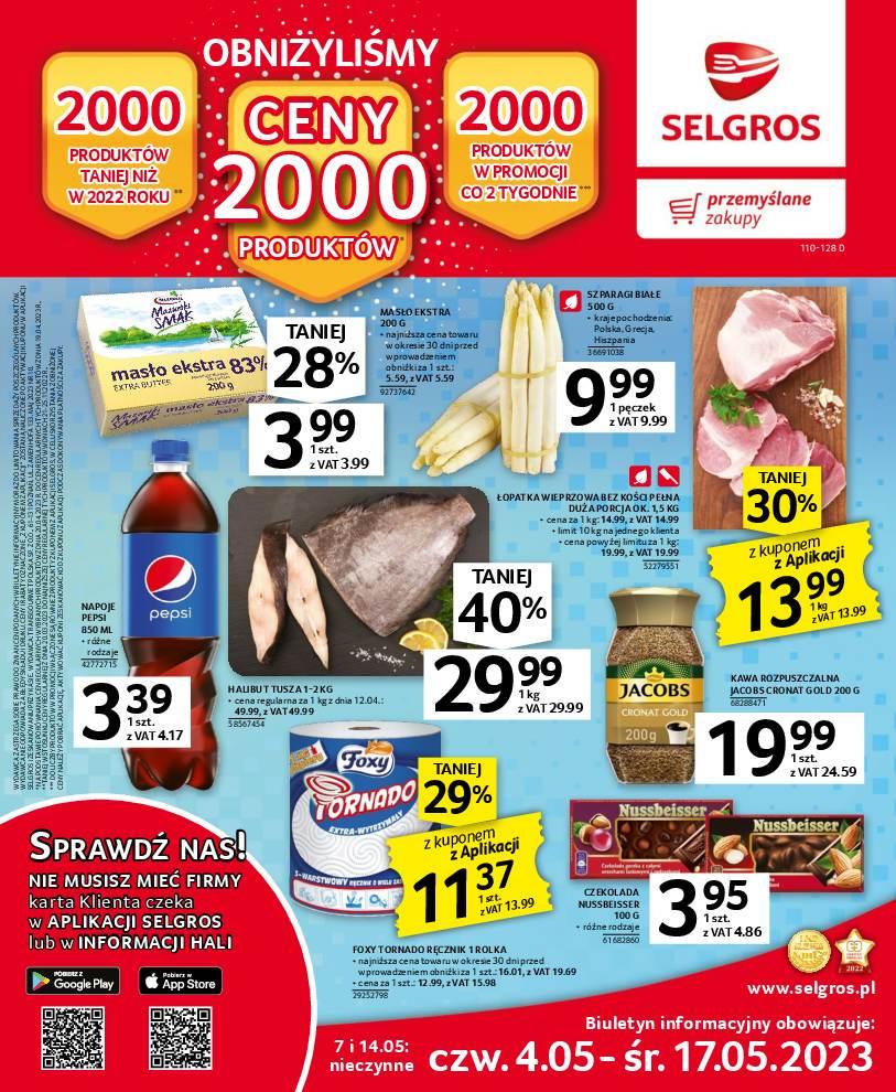 Gazetka promocyjna Selgros str. 1